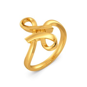 My Kinda Party Gold Rings