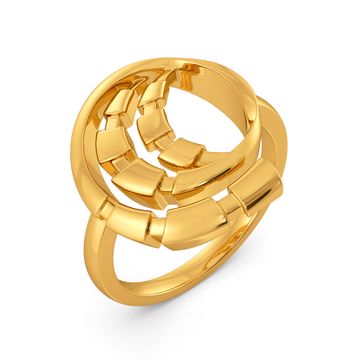 Wing Ding Pop Gold Rings