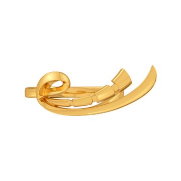 Party Popper Gold Rings