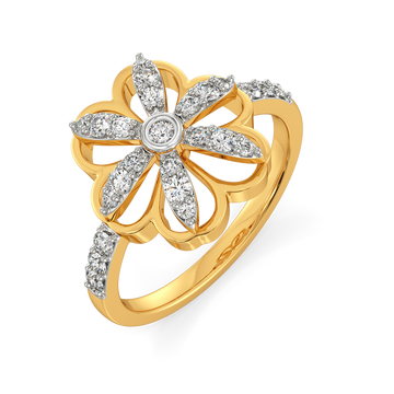 Petal Essence Diamond Rings