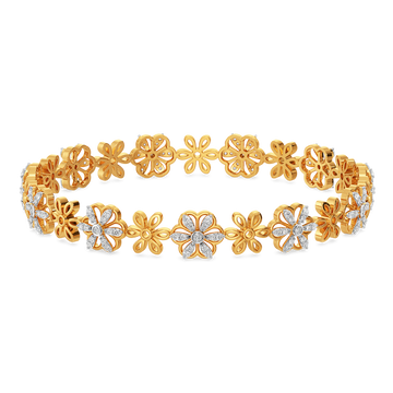 Petal Essence Diamond Bangles