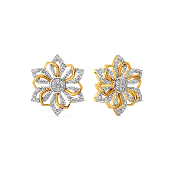 Eclectic Charm Diamond Earrings