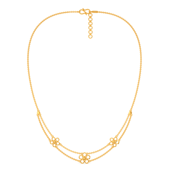 Polka Pop Gold Necklaces