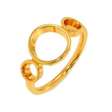 Shop Vintage Queen Gold Plated Open Ring by ZARIIN at House of Designers –  HOUSE OF DESIGNERS