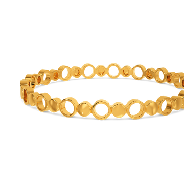 Retro Revival Gold Bangles