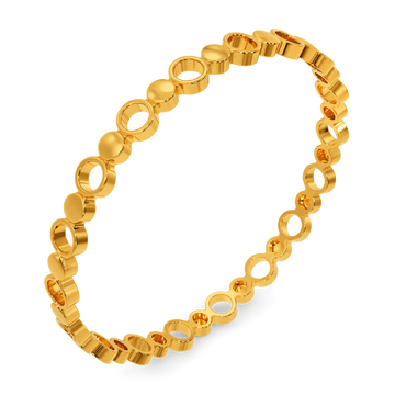 Retro Revival Gold Bangles