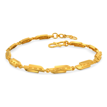 Dare To Denim Gold Bracelets