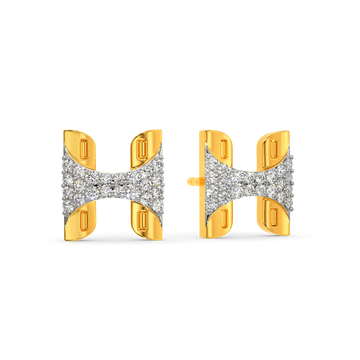 Mood for Denim Diamond Earrings