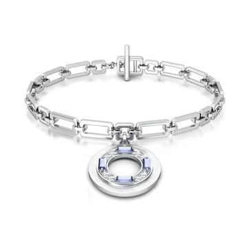 Sequential Blue Diamond Bracelets