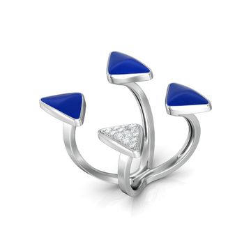 Four-Pocketer Diamond Rings