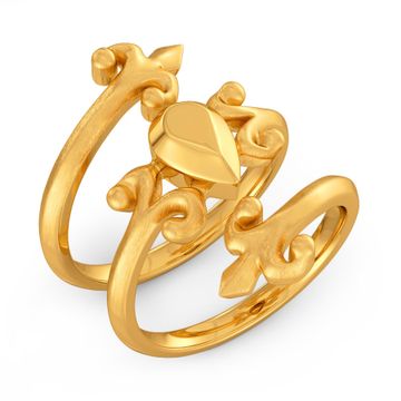 Victorian Dreams Gold Rings