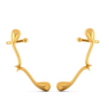 Mystery Dolls Gold Earrings