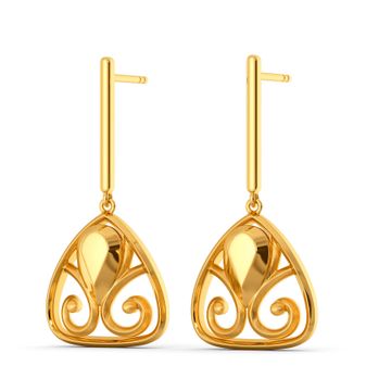 Femme Nostalgic Gold Earrings