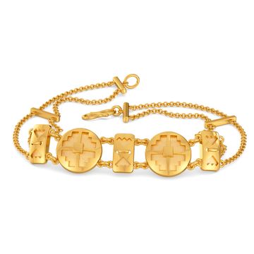 Woven Victorian Gold Bracelets