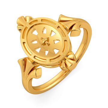 Stitch Bewitched Gold Rings