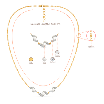 Pearl Vibe Diamond Necklaces