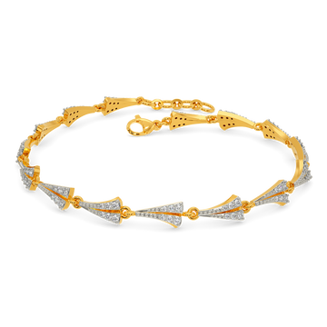 Drapin Drapes Diamond Bracelets
