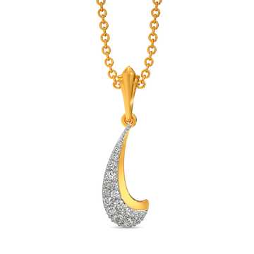 Drape Party Diamond Pendants