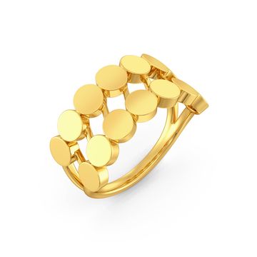 Shimmer N Glimmer Gold Rings