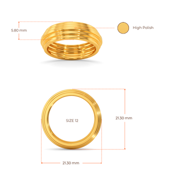 Volumize Me  Gold Rings