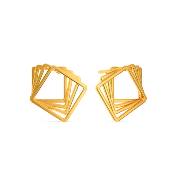 Volumanize Gold Earrings