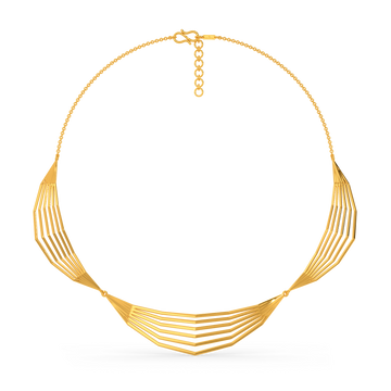 All Around Volume Gold Necklaces