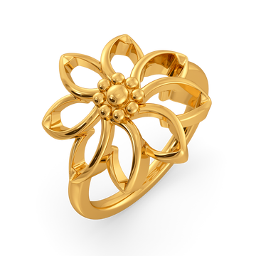 Golden Whisper Gold Rings