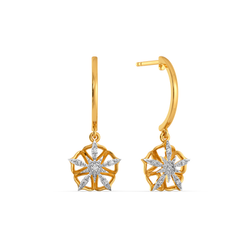 Harvest Bloom Diamond Earrings