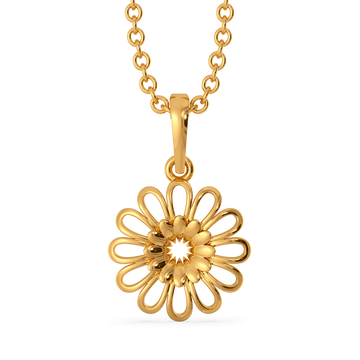 Autumn Glow Gold Pendants
