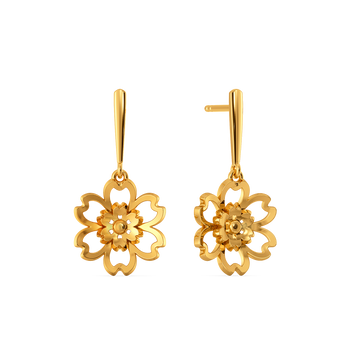 Autumn Shine Gold Earrings