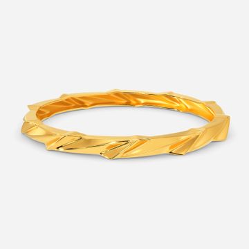 Femme Fatale Gold Bangles