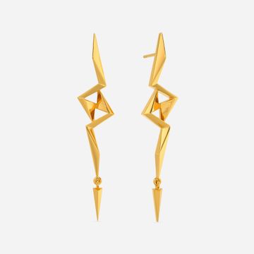 Domina Vibes Gold Earrings
