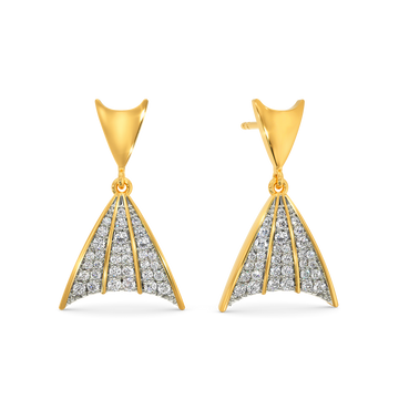 Denim Queen Diamond Earrings