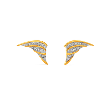 Powered by Denim Diamond Earrings