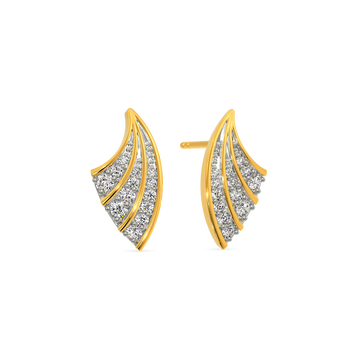 Denim Story Diamond Earrings