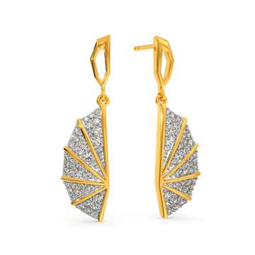 Denim Revived Diamond Earrings