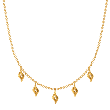 Very Drape Like Gold Necklaces