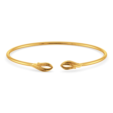 Drape Dreams Gold Bangles