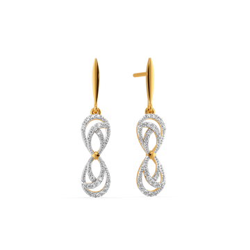 Quiet the Highlight Diamond Earrings