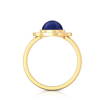 Fiery Blue Diamond Rings