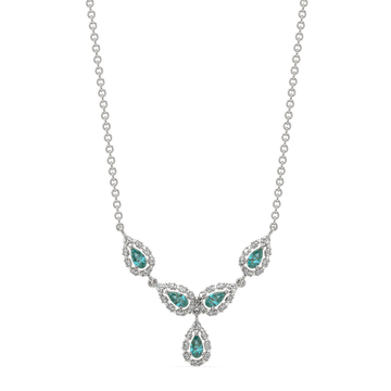 Like the Ocean Diamond Necklaces