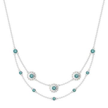 Too Blue to Ignore Diamond Necklaces