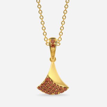 Rain of Fire Gemstone Pendants