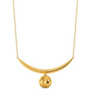 Sphere Haven Gold Necklaces