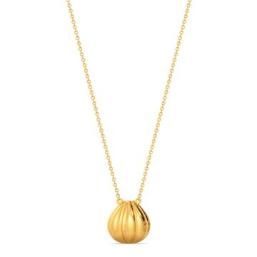 Balloon Like Spirit Gold Necklaces