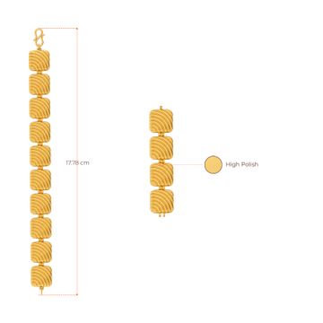Volume Versions Gold Bracelets