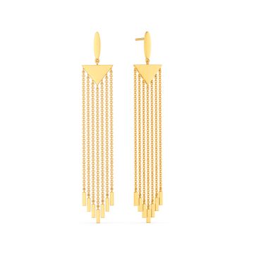 OTT Fringe Gold Earrings