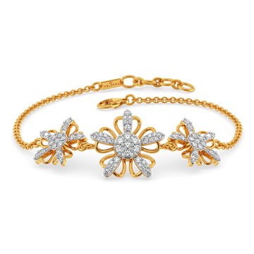 Feeling Floral and Fabulous Diamond Bracelets