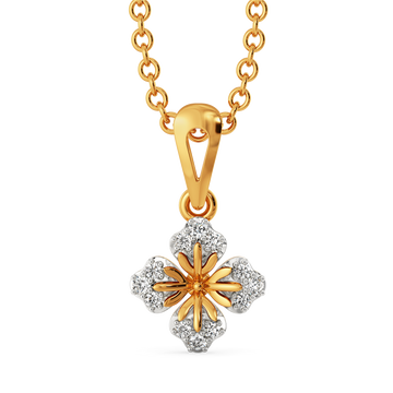 Feeling Floral and Fabulous Diamond Pendants