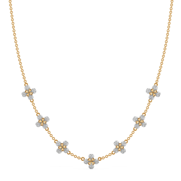 Floral Dreams Diamond Necklaces